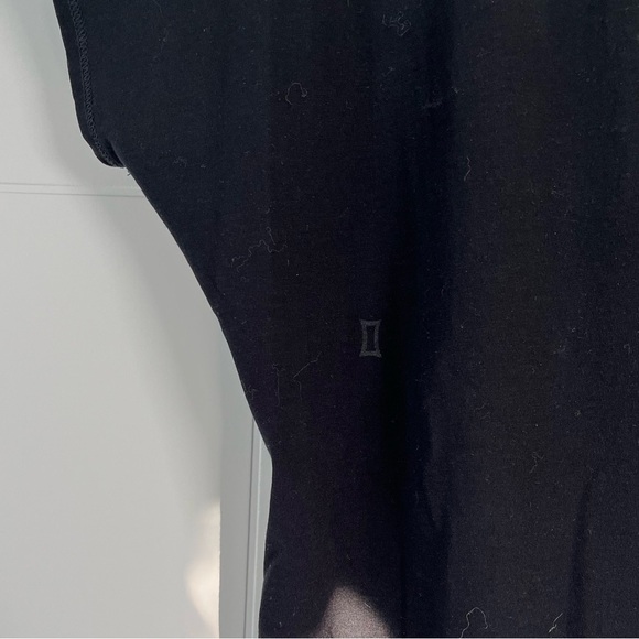 Kit and Ace/ Black capped sleeve/ Bodysuit/ Snap closure/High stretch/Size US 10 - Picture 6 of 12